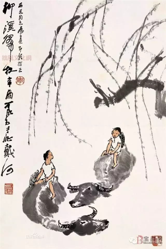 李可染一生創(chuàng)作作品1000件，市場拍了8000件，90%是假的